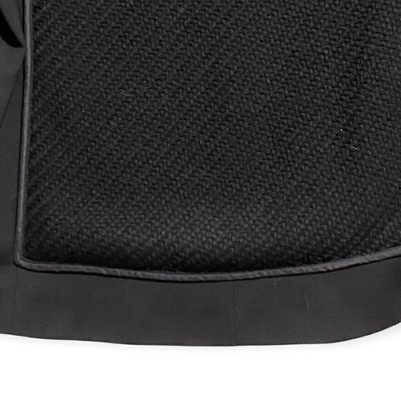 Vince Black Wool and Silk Boucle Overlay Jacket - Picture 10 of 14